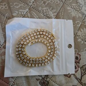 Invicta Jewelry Men's Stainless Steel Heavy Necklace -Gold 22"